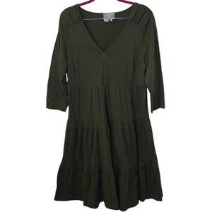 Anthropologie Saturday Sunday Nellie Tiered Dress size M